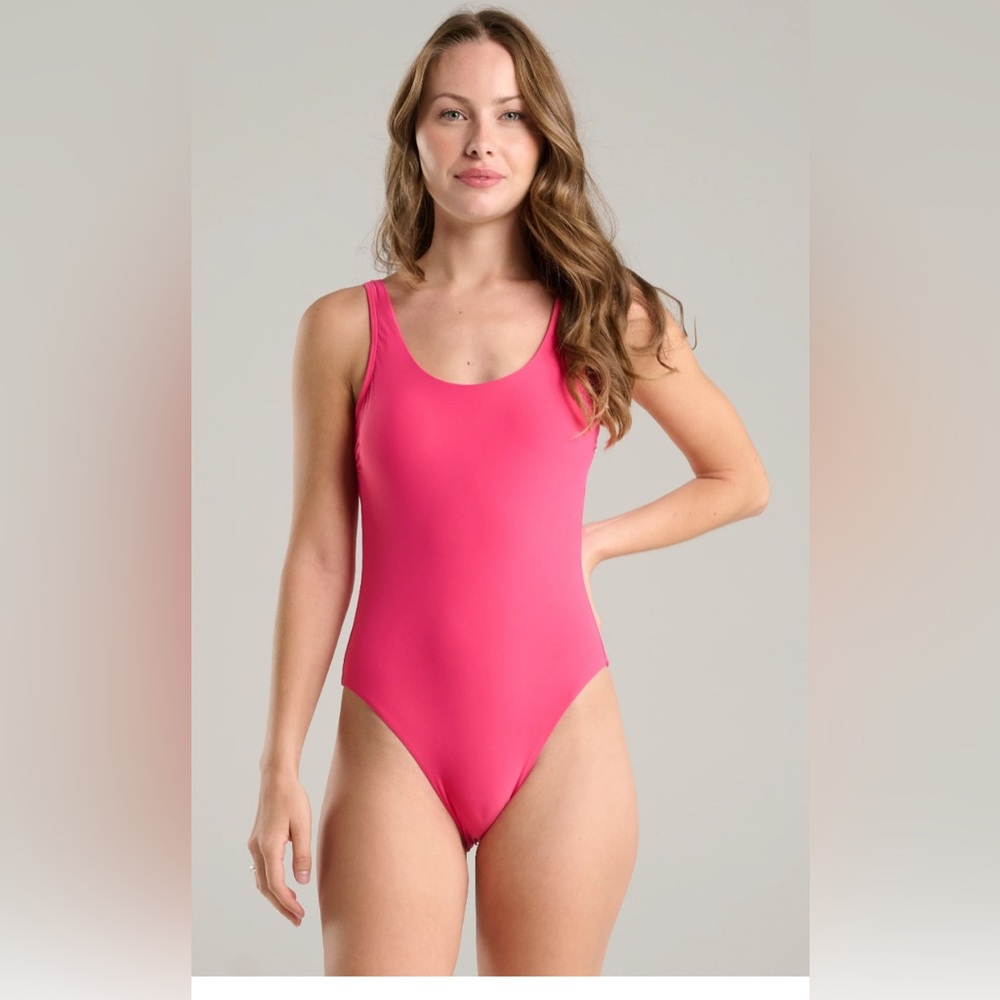 Women's Pink One-Piece Swimsuit
